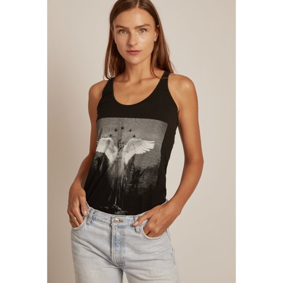 GIVENCHY Paris Black Cotton Tank Top Size XS - Picture 1 of 8